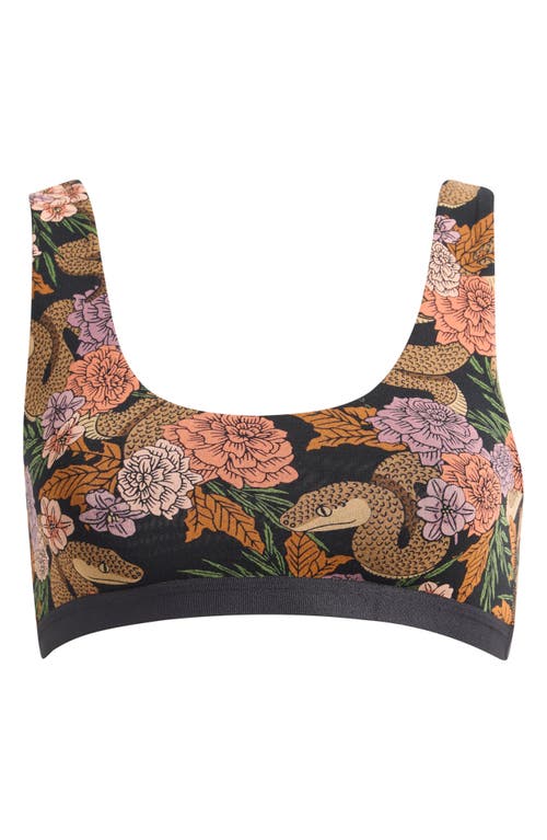 Meundies Print Bralette In Multi