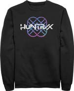 KPop Demon Hunters Men's Huntrix Holographic Logo Long Sleeve Crewneck Sweatshirt