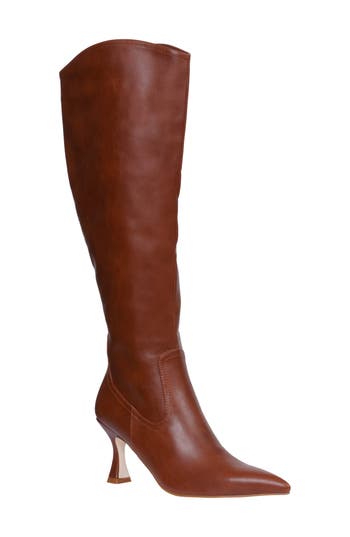 Good Choice New York Vanessa Heeled Boot In Brown