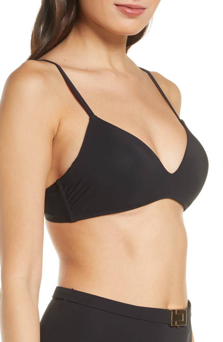 Tory Burch Triangle Bikini Top, Alternate, color, 