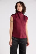 Sanctuary Scarf Satin Top