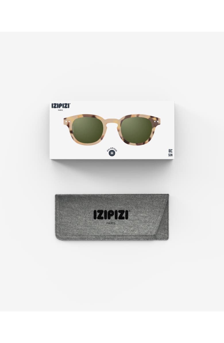 IZIPIZI #C 47mm Square Sunglasses, Alternate, color, Light Tortoise