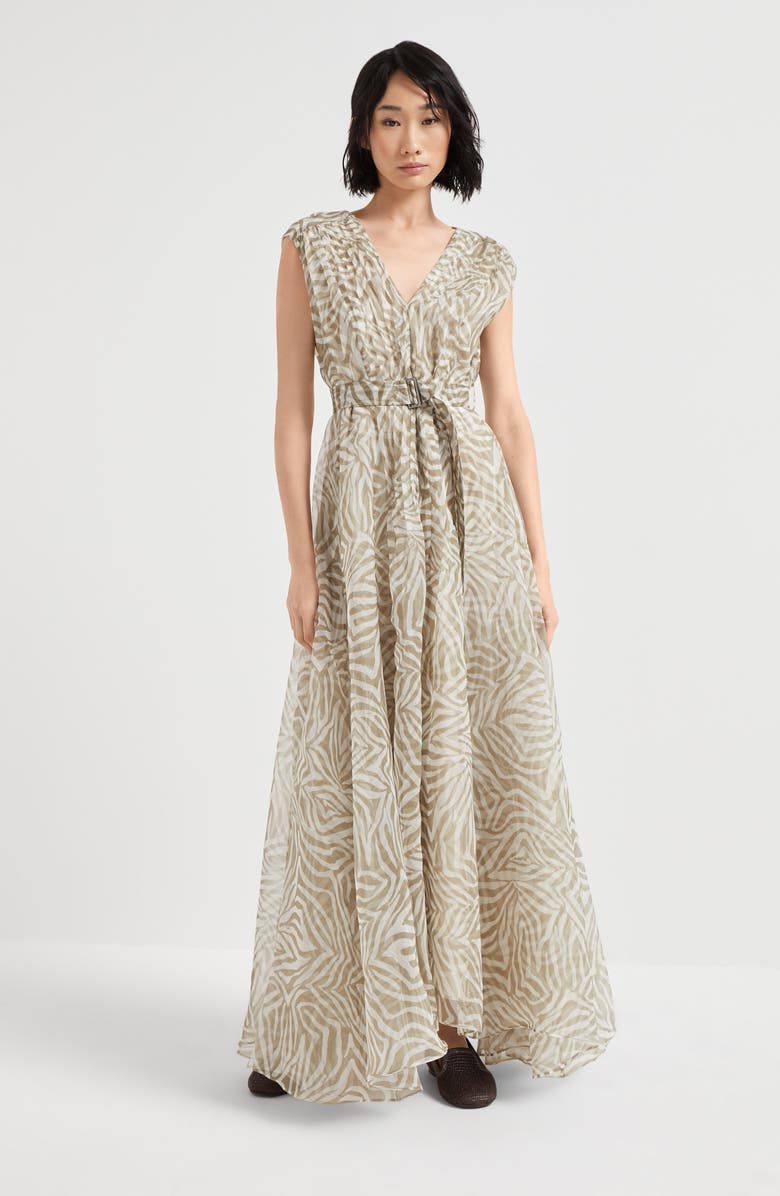 Brunello Cucinelli Print dress, Alternate, color, 