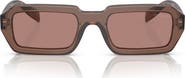 Prada 52mm Irregular Sunglasses