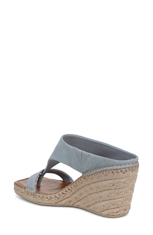 Franco Sarto Farren Espadrille Platform Wedge Sandal In Blue