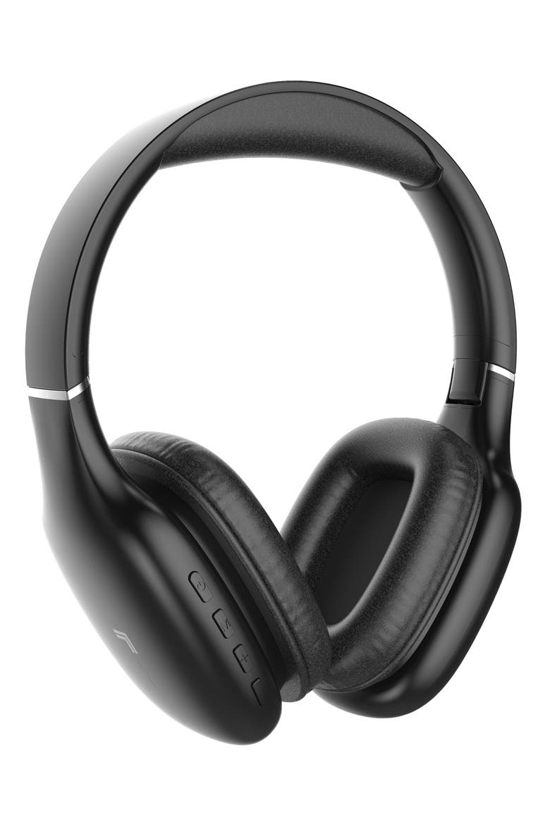 ANC Airwaves Wireless Headphones, Alternate, color, BLACK