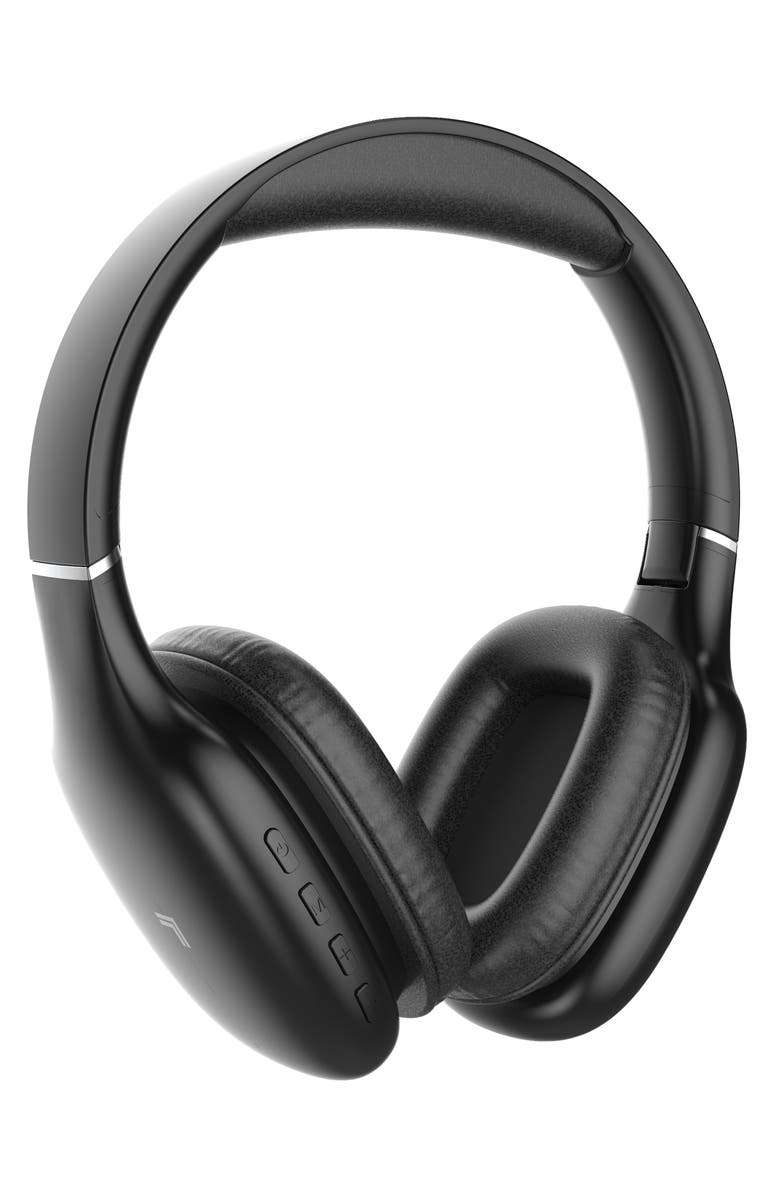 Sharper Image ANC Airwaves Wireless Headphones, Alternate, color, Black