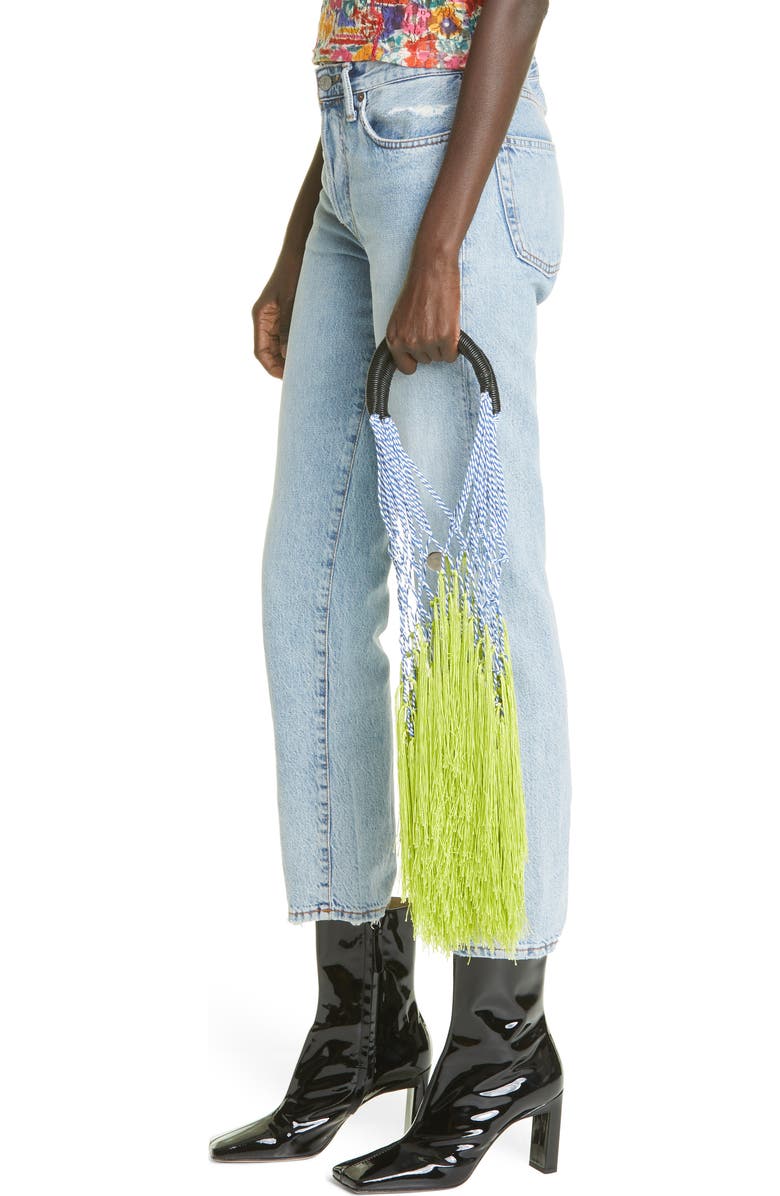 Petit Kouraj Daye Fringe Tote, Alternate, color,