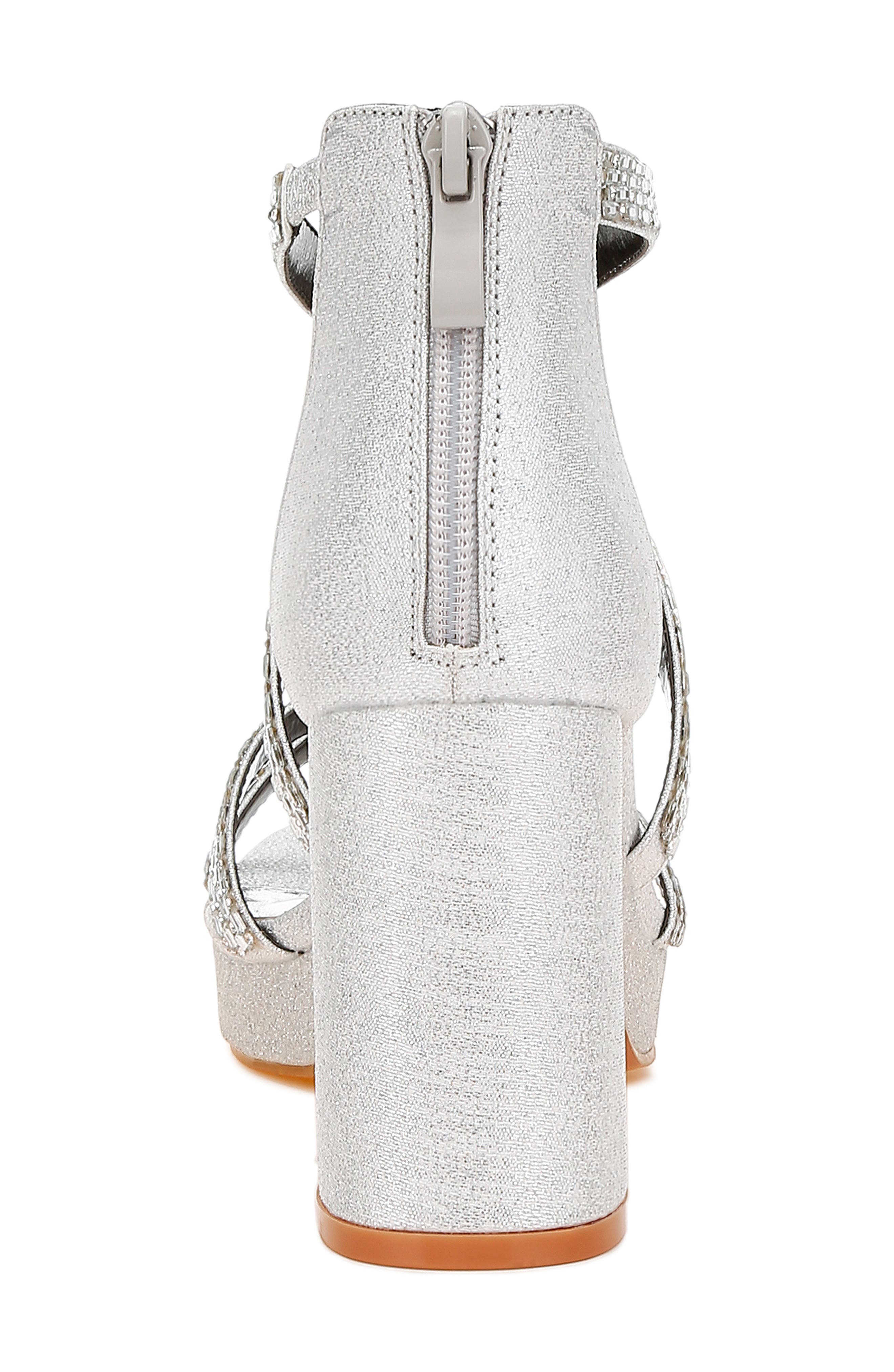 Infatuated Sandal, Alternate, color, SILVER