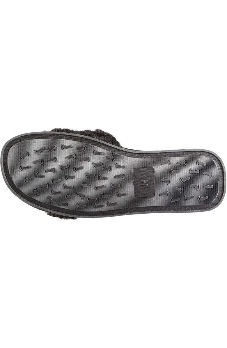 FOCO Women's FOCO Black Philadelphia Eagles Rhinestone Fuzzy Slippers, Alternate, color,