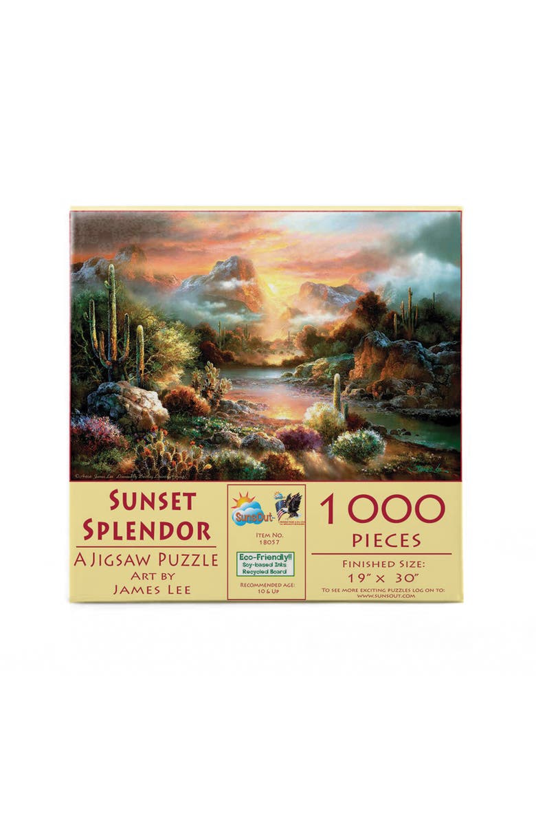 Sunsout Sunset Splendor 1000 piece Jigsaw Puzzle for Adults, Alternate, color, Multicolor