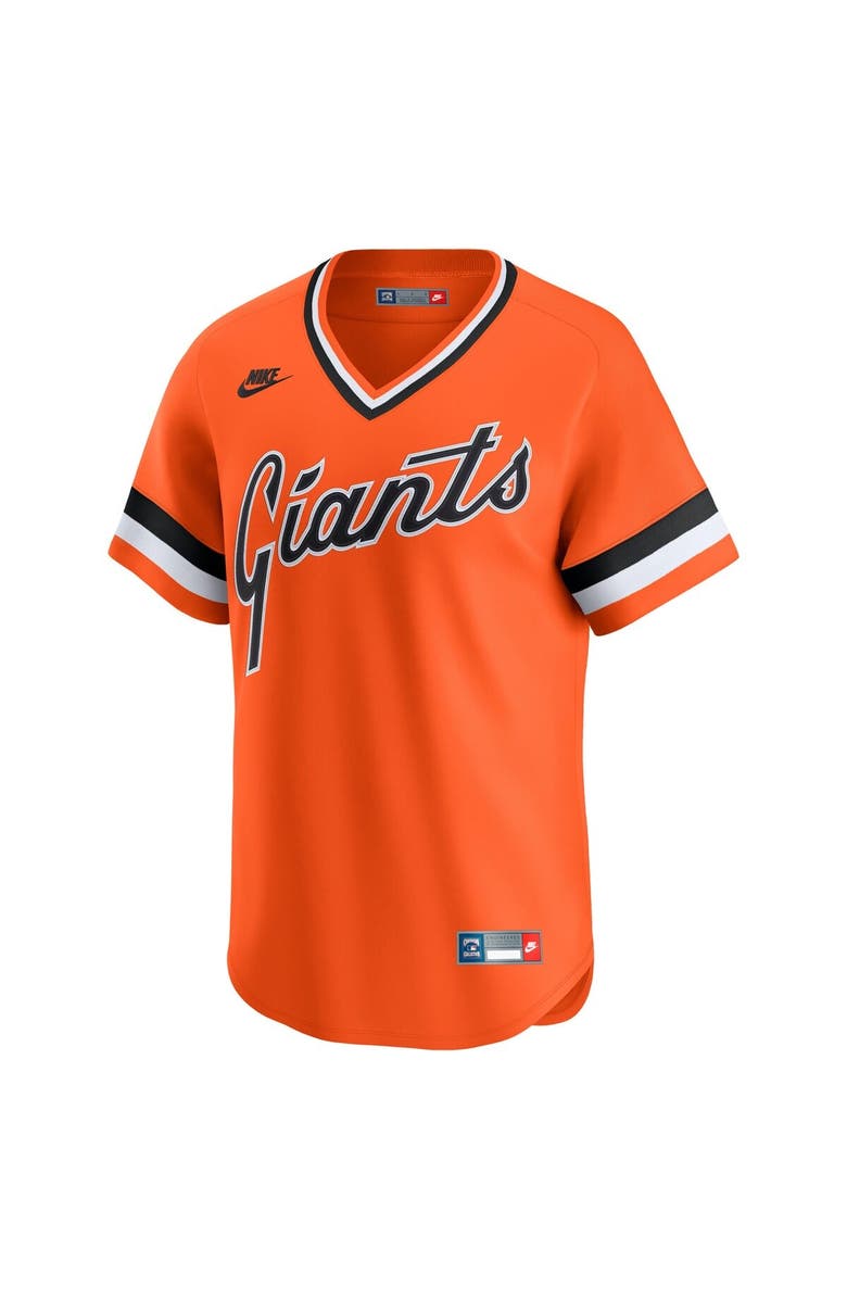 Nike Men's Nike Orange San Francisco Giants Throwback Cooperstown Collection Limited Jersey, Alternate, color, Orange