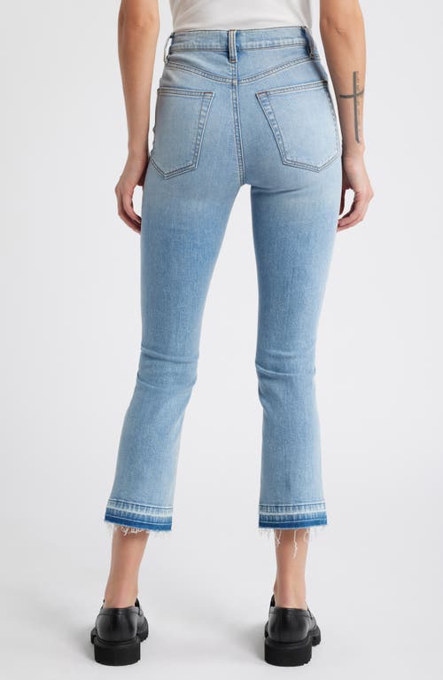 FRAME FRAME LE HIGH RELEASED HEM ANKLE STRAIGHT LEG JEANS 