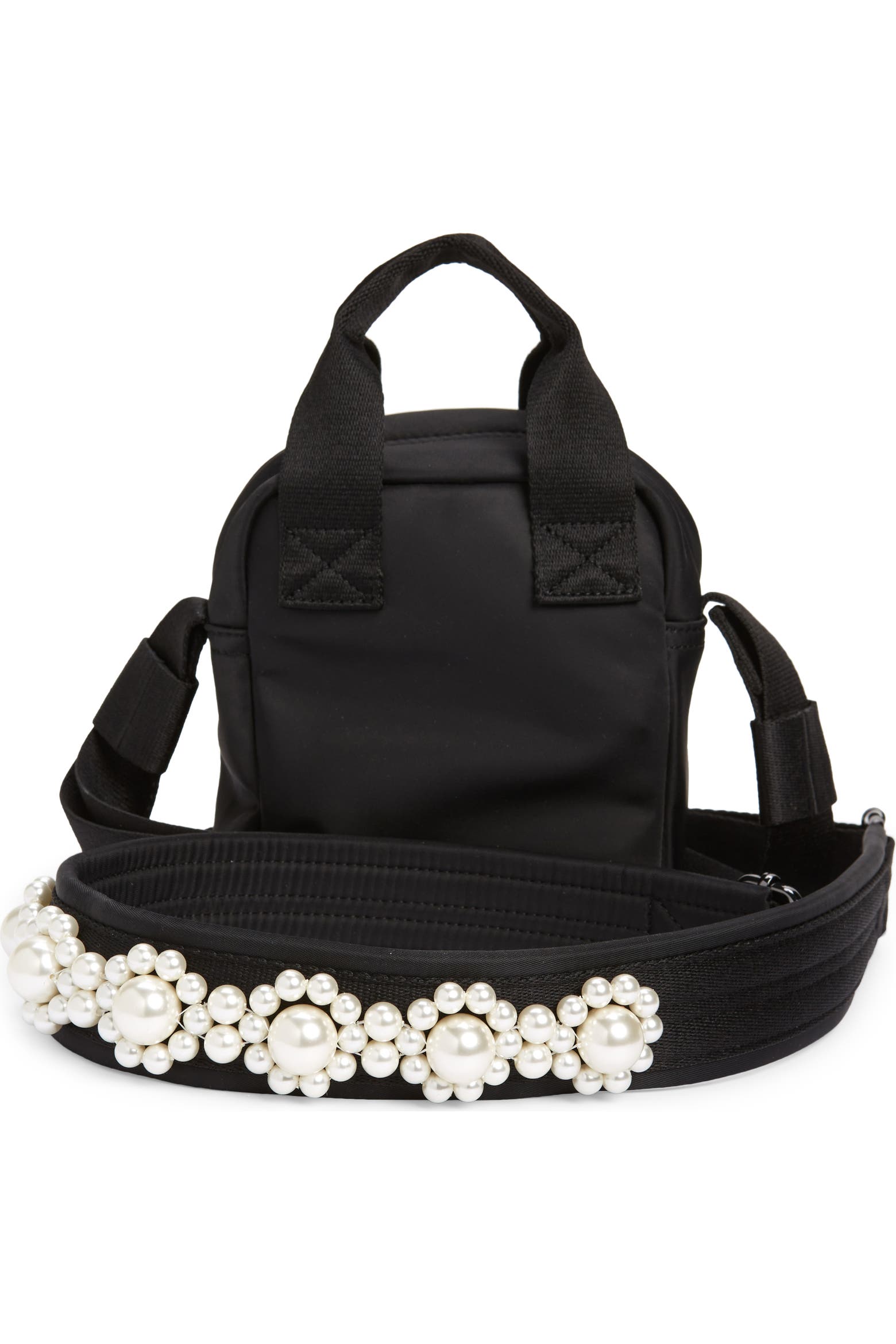 Preppy Mini Rug Simone Rocha Mini Classic Beaded Bow Crossbody Bag (Women) | Nordstromrack