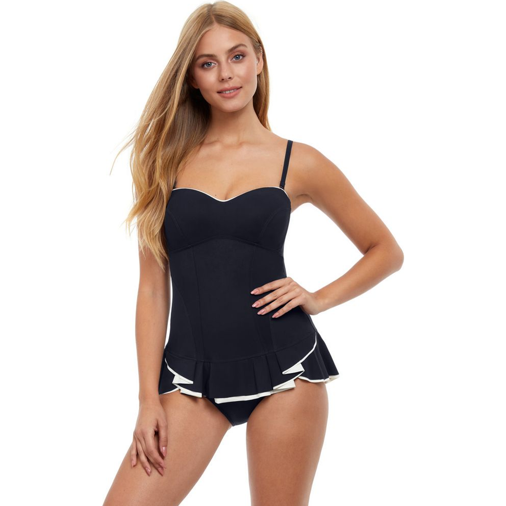 Profile by Gottex Belle Curve Swimdress in Black  product
