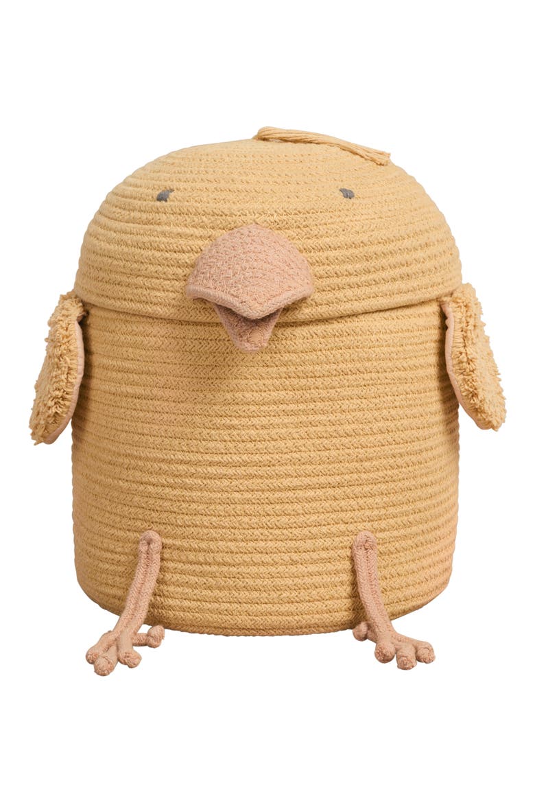 Charlie the Chicken Basket, Main, color, GOLDEN