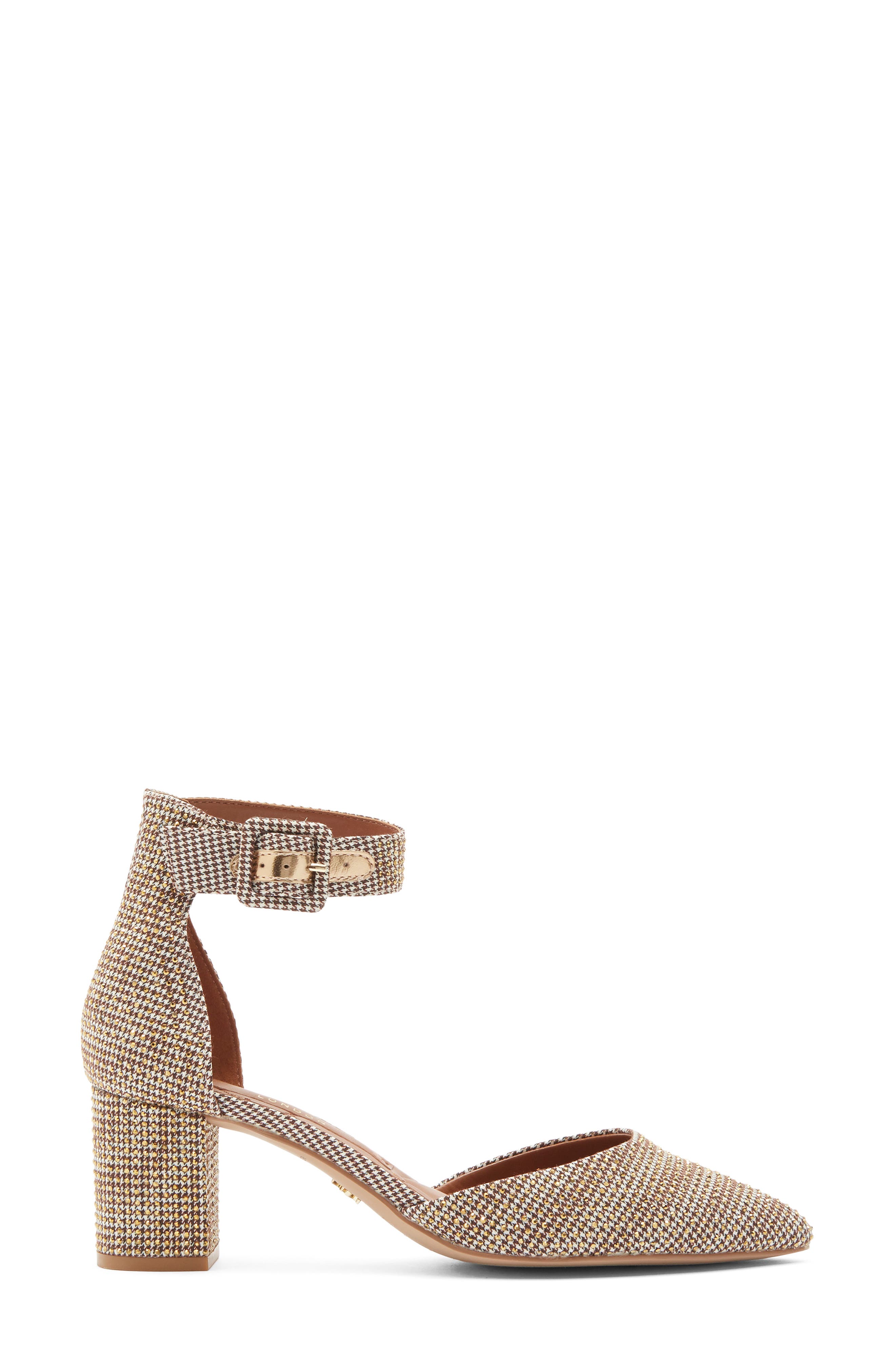 Burlington Ankle Strap Pump, Alternate, color, BEIGE