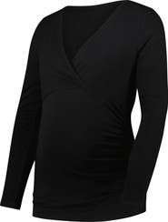 Isabella Oliver Georgia Maternity V-Neck Wrap Top