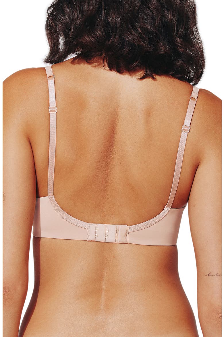 24/7® Classic Uplift Plunge Underwire Bra, Alternate, color, TAUPE