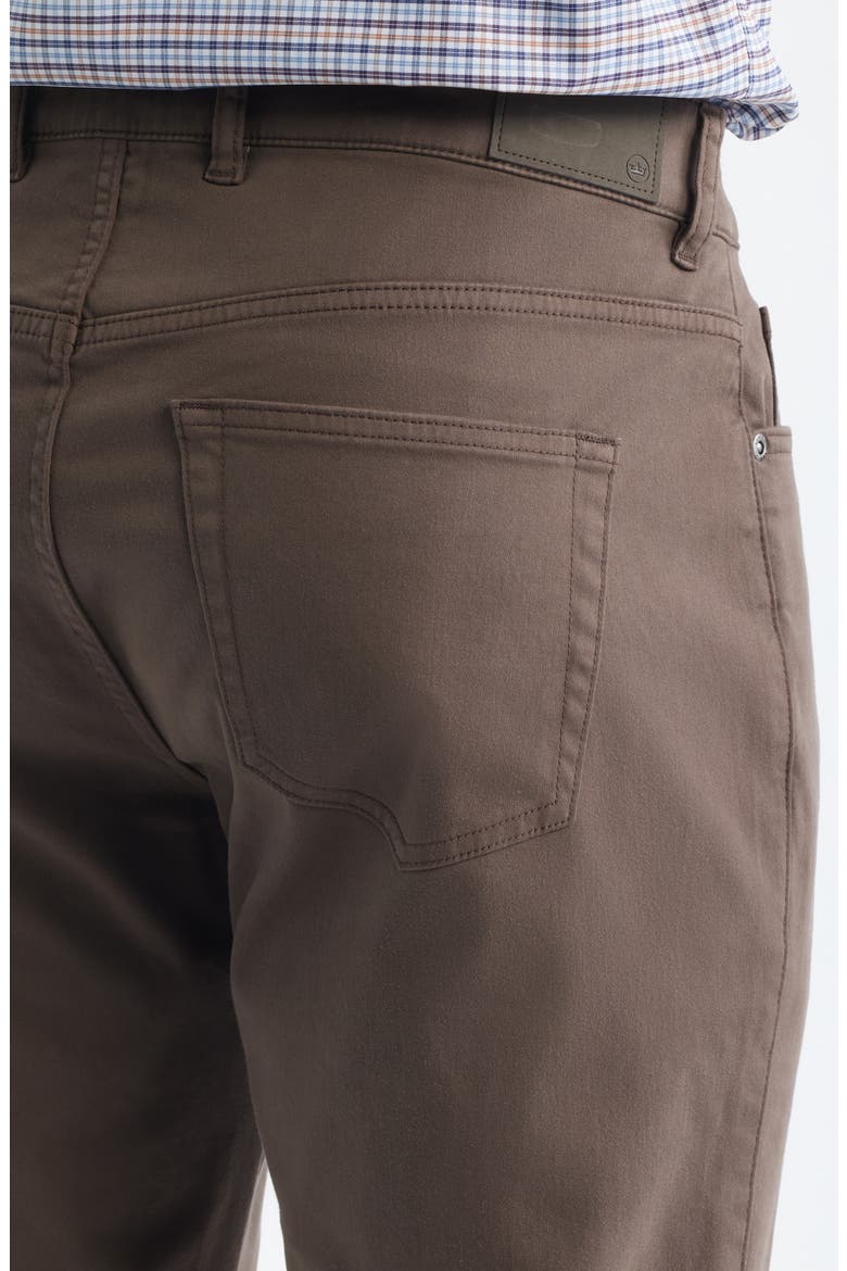 Signature Sateen Five Pocket Pants, Alternate, color, FRENCH PRESS