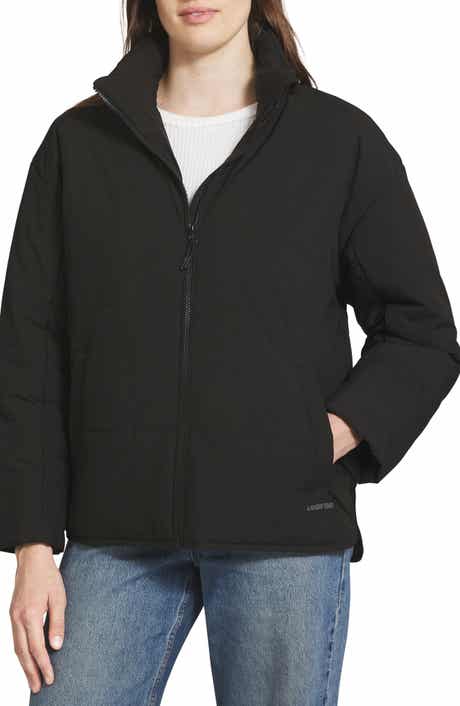 Air-Fill Jacket with Hidden Hood