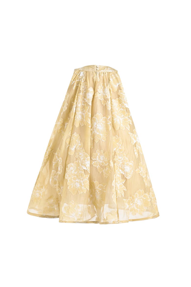 Bloom Dress, Alternate, color, Gold