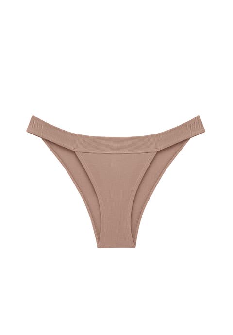 The Cheeky Bikini (Modal Silk Rib)