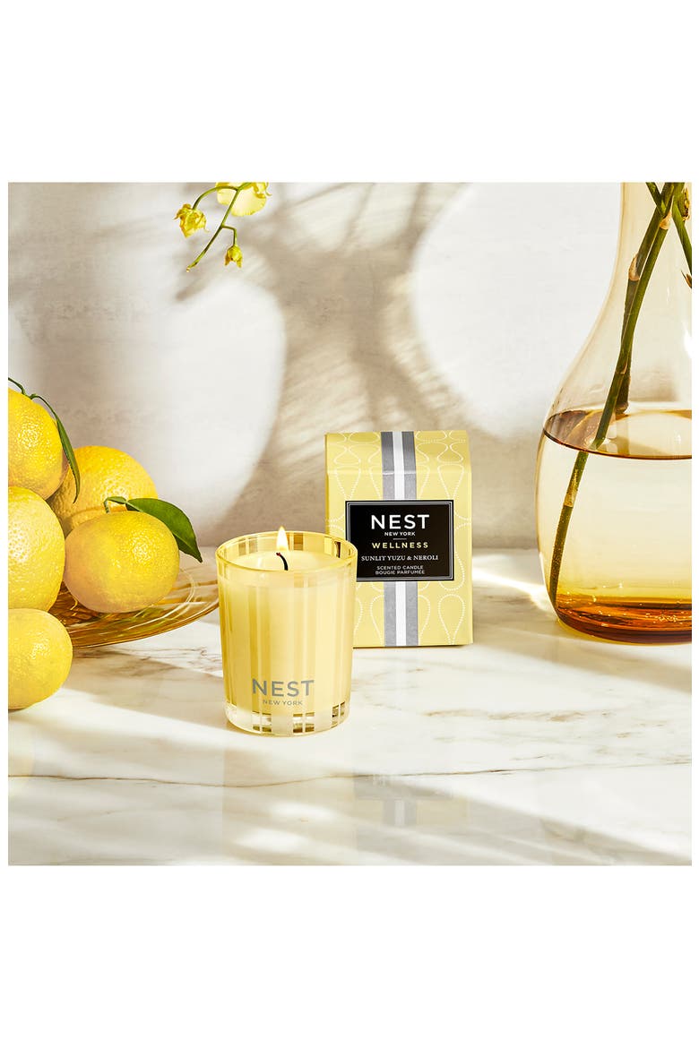 Sunlit Yuzu & Neroli Candle, Alternate, color, NO COLOR