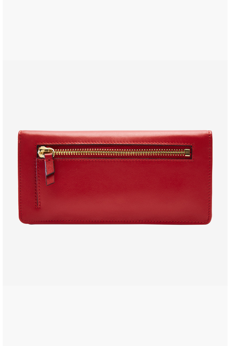Joy Gusseted Wallet, Alternate, color, Red