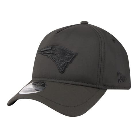 Men's New Era  Black New England Patriots Apex 9FORTY Adjustable Hat