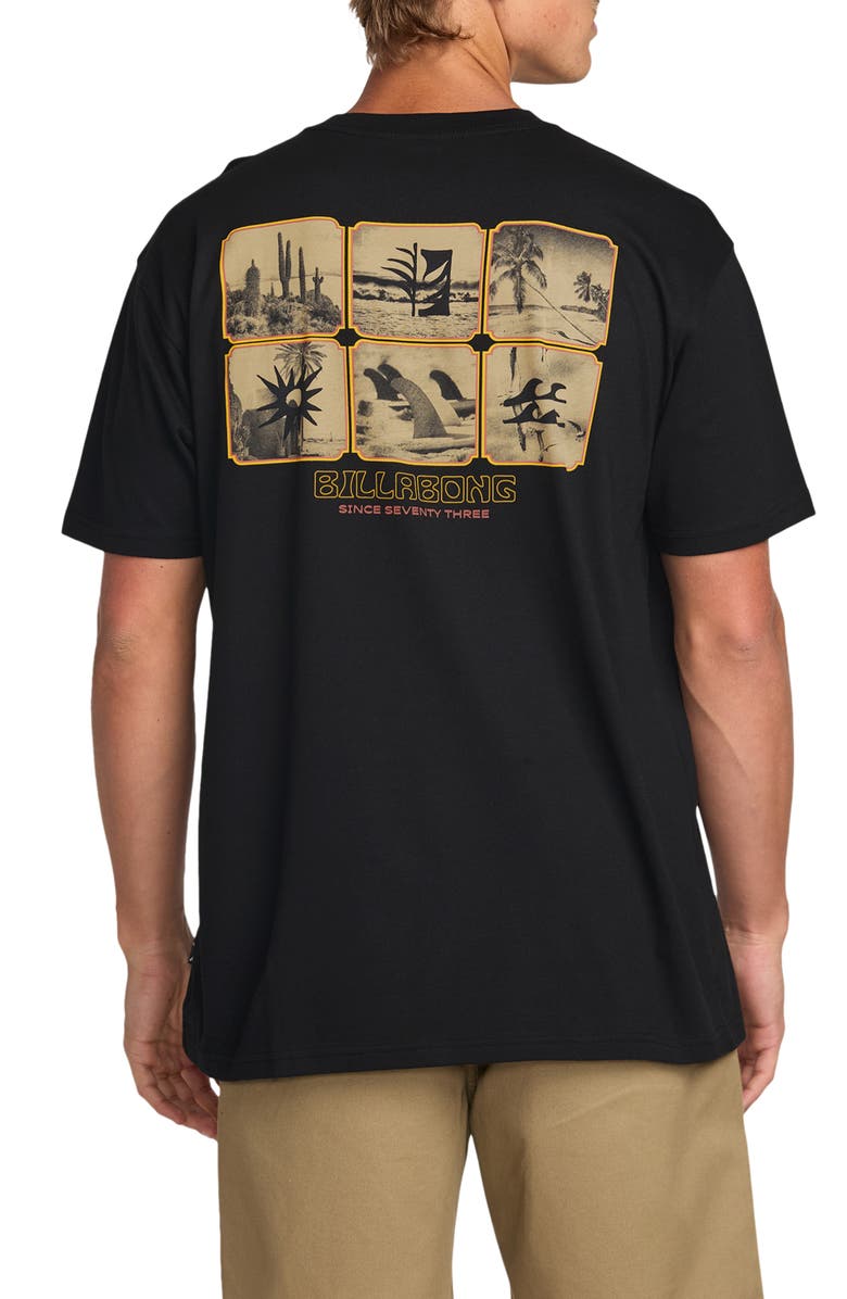 Billabong Window Premium Graphic T-Shirt, Alternate, color, Black