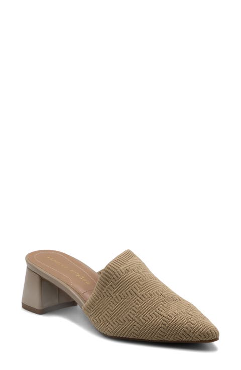 Sana Pointed Toe Slide Sandal (Women)