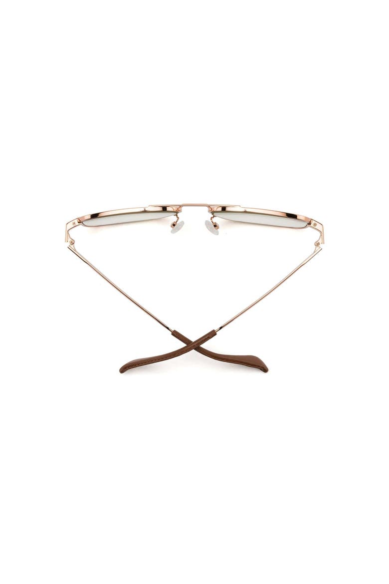 Metamodernist Scout | Polarized Sunglasses, Alternate, color, Polished Rose Gold