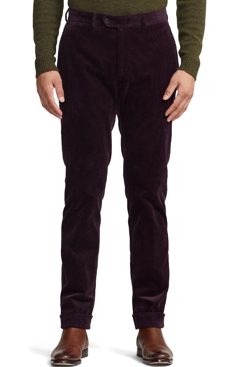 Ralph Lauren Purple Label Eaton Cotton Corduroy Pants, Main, color,