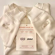 Conscious Ink Love/Gratitude Manifest Sweatshirt + Ink