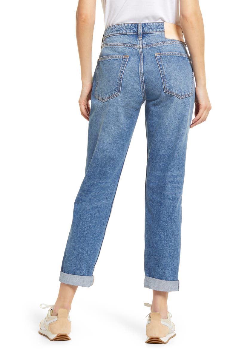 Rosa Distressed Boyfriend Jeans, Alternate, color, PEONYWHO