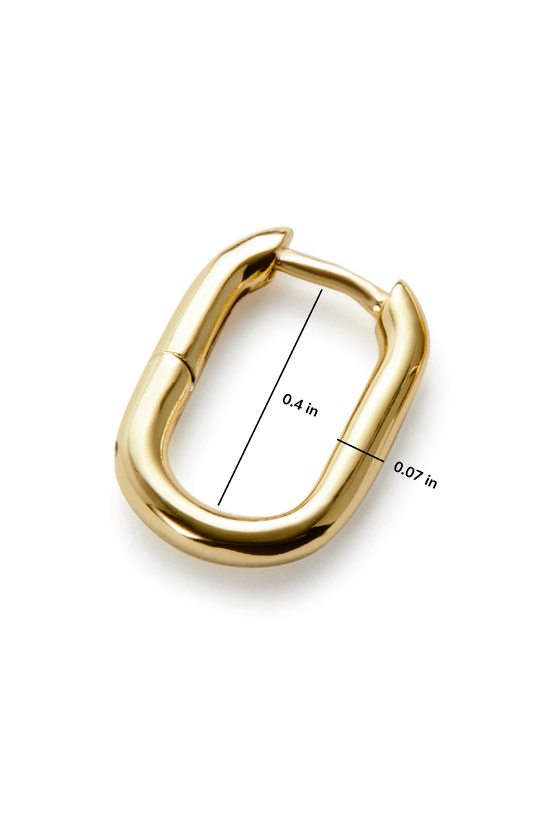 Ana Luisa Gold Hoop Earrings - Rox Mini, Alternate, color, Gold
