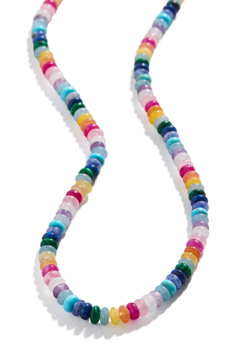 BaubleBar Cora Beaded Necklace, Alternate, color, 