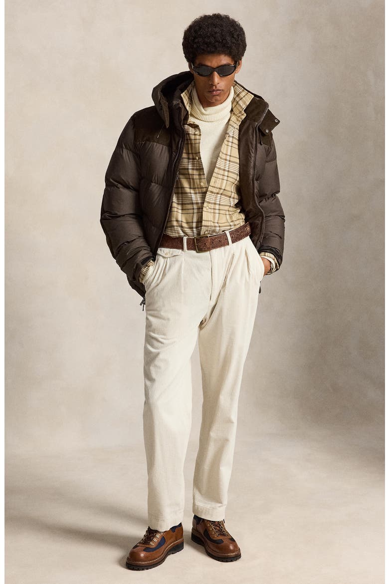 The Gorham Hybrid Down Jacket, Alternate, color, DARK BEECH