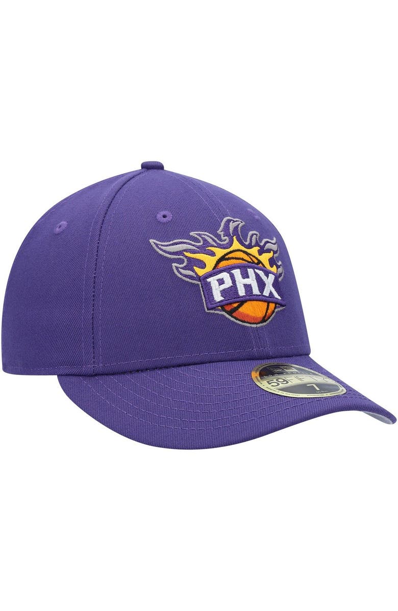 New Era Men's New Era Purple Phoenix Suns Team Low Profile 59FIFTY Fitted Hat, Alternate, color, 