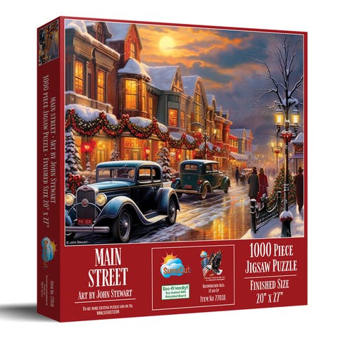 Main Street 1000 piece Jigsaw Puzzle for Adults