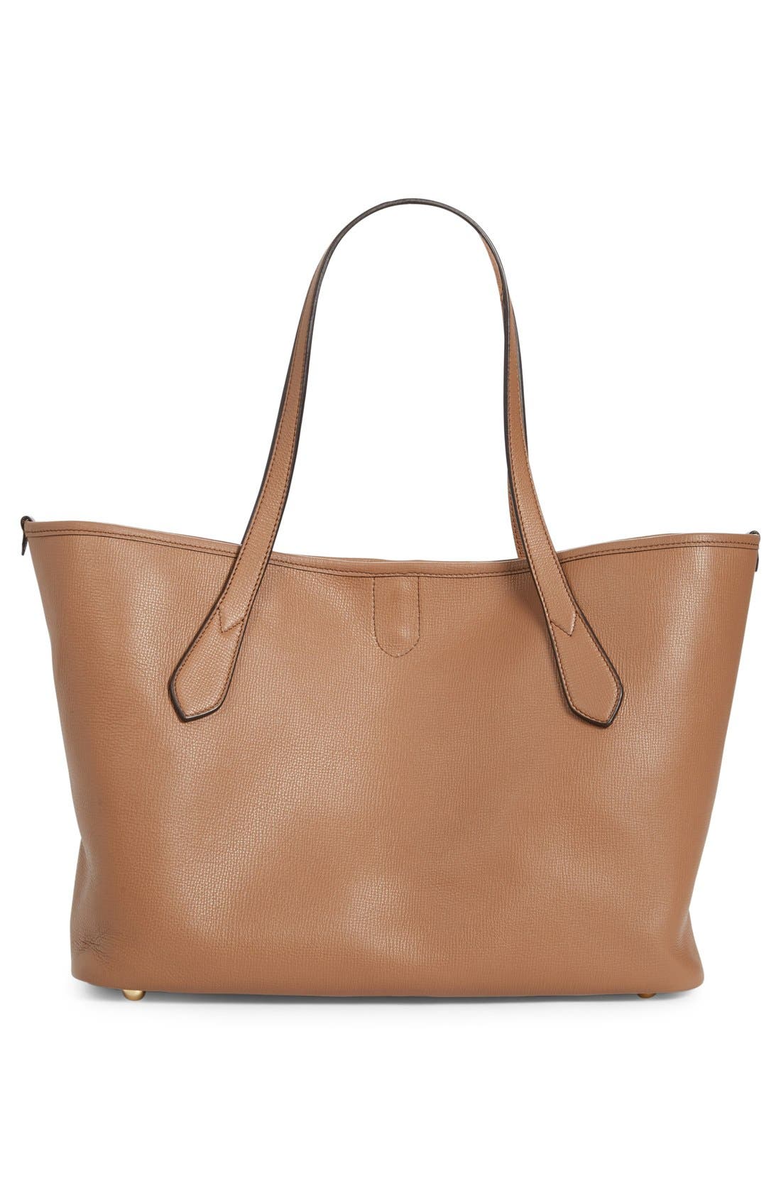 Burberry 'Medium Honeybrook' Leather Tote, Alternate, color, 