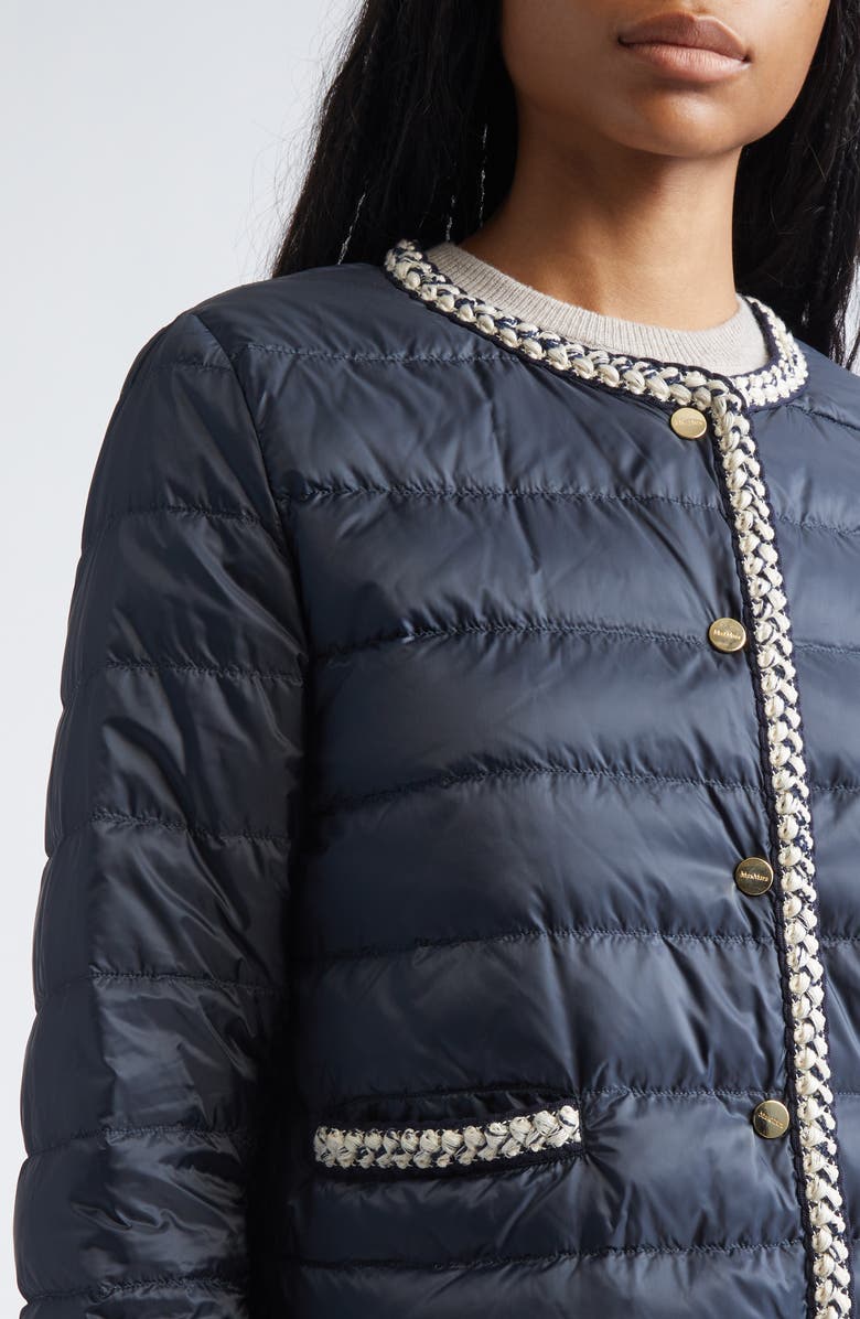 Max Mara The Cube Quilted Puffer Jacket, Alternate, color, Midnight Blue