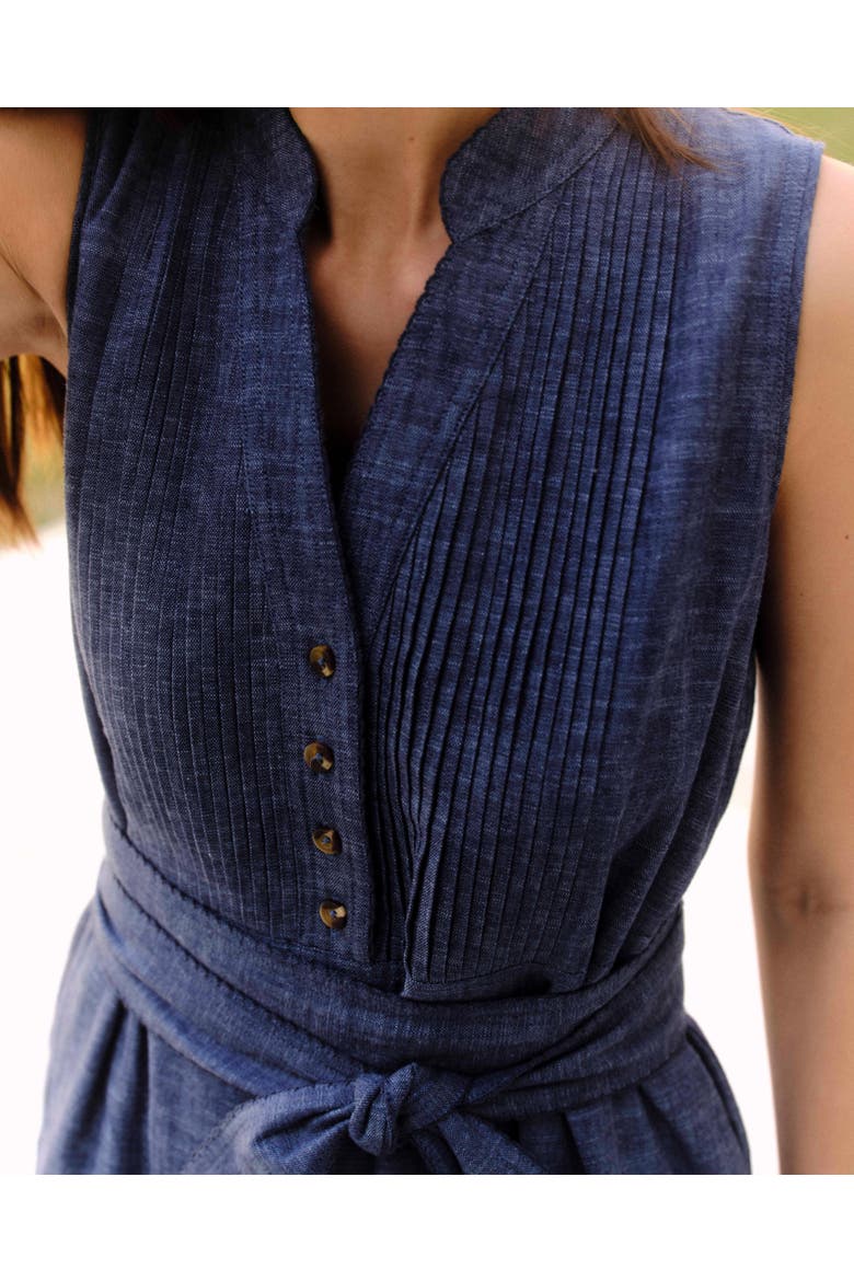 Dara Maxi Dress, Alternate, color, Chambray