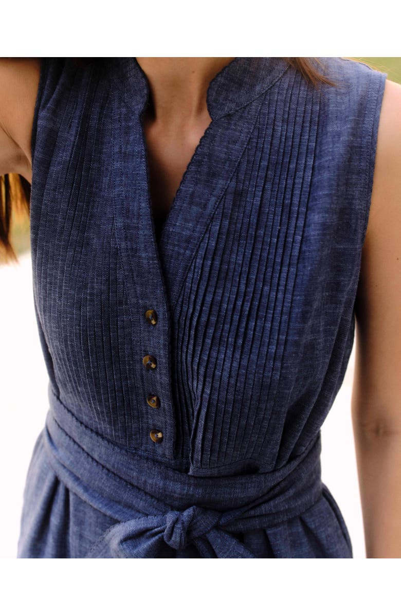 Cartolina Dara Maxi Dress, Alternate, color, Chambray