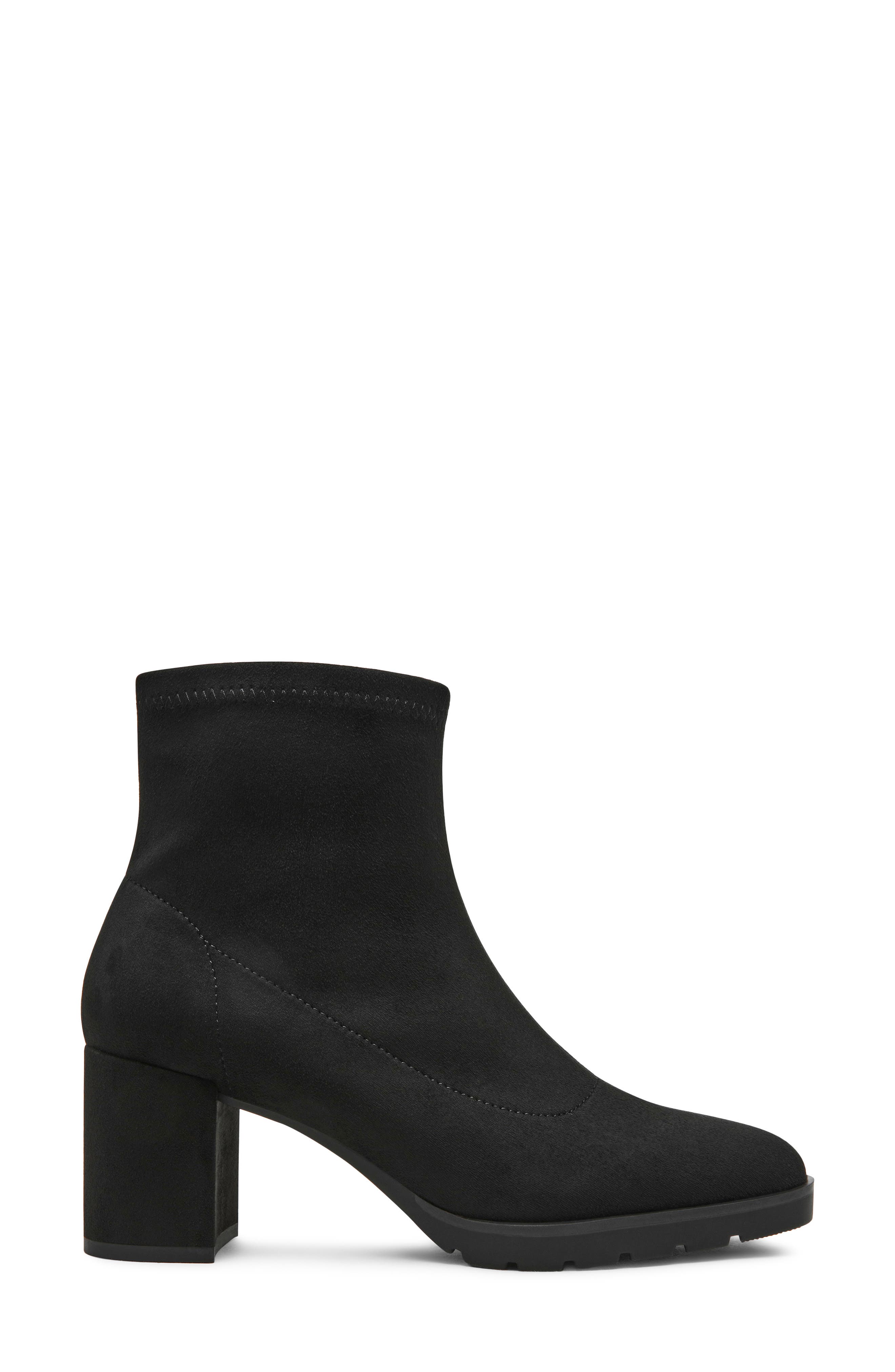 Gabi Bootie, Alternate, color, BLK MICRO SUEDE