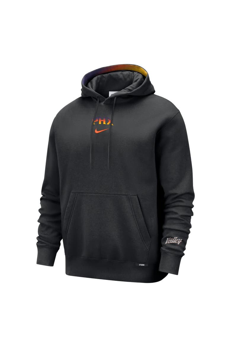 Men's Nike  Black Phoenix Suns 2025/26 City Edition Courtside Remix Premium Hoodie, Alternate, color, Black