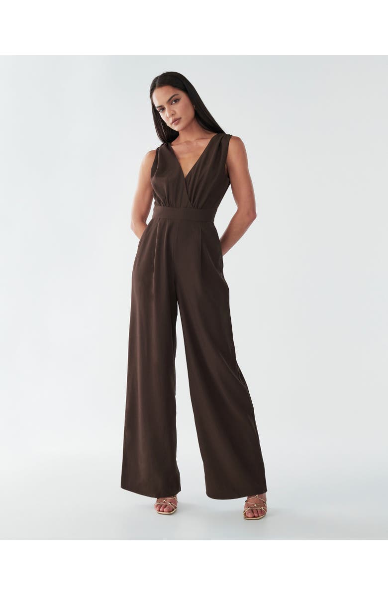 BWLDR Parker Jumpsuit, Alternate, color, Chocolate