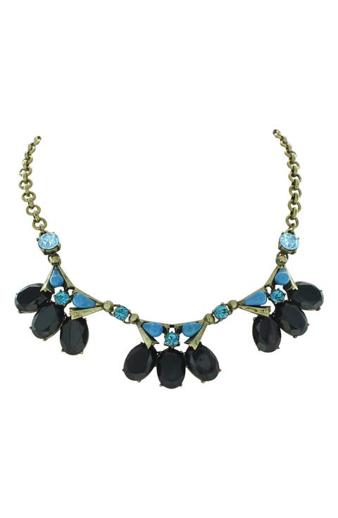 Emma Cluster Bib Necklace