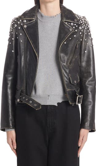 レザージャケット・コート Golden Goose 'Destiny Slim' jacket Golden Goose 'Destiny Slim' Jacket – BALTINI